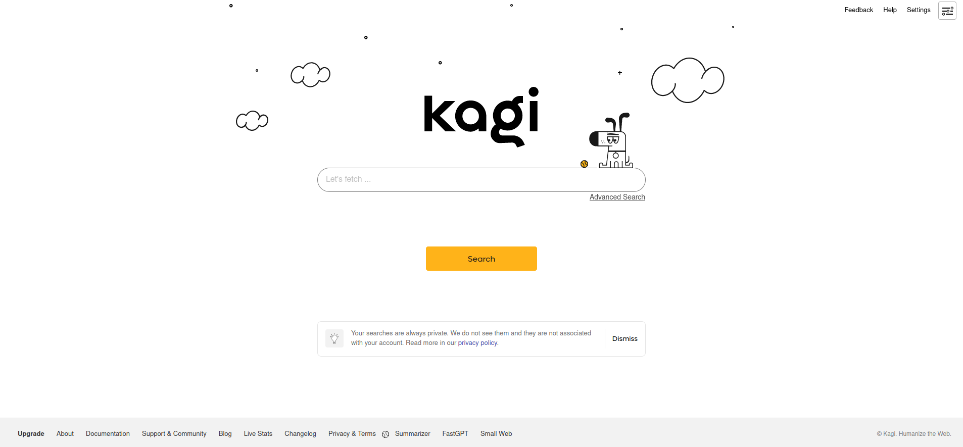 kagi – anders Suchen im Web